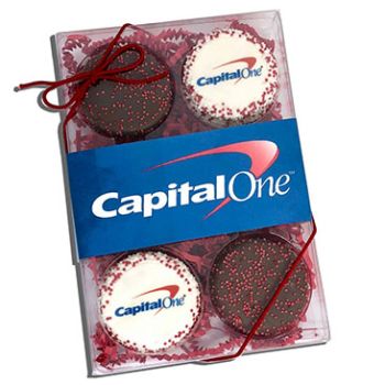 Custom branded cookies for gift basket