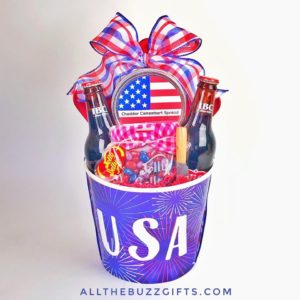 Sunshine Baskets - WIN this YETI 4th of July gift basket full of summer  goodies, beach towel, flip flops, popcorn, cookies, YETI Rambler tumbler  and more! Drawing on June 26th in time