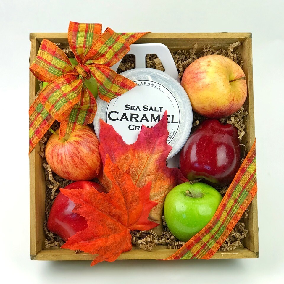 caramel-apples-gift-basket