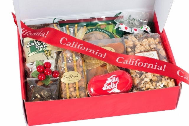 California Theme Gift Basket