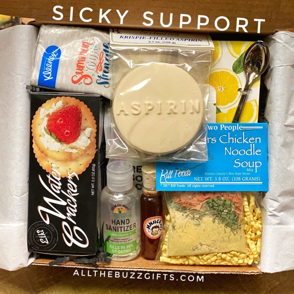 The Buzz Crate Gift Box  Get Well Soon Gift Basket - All the Buzz