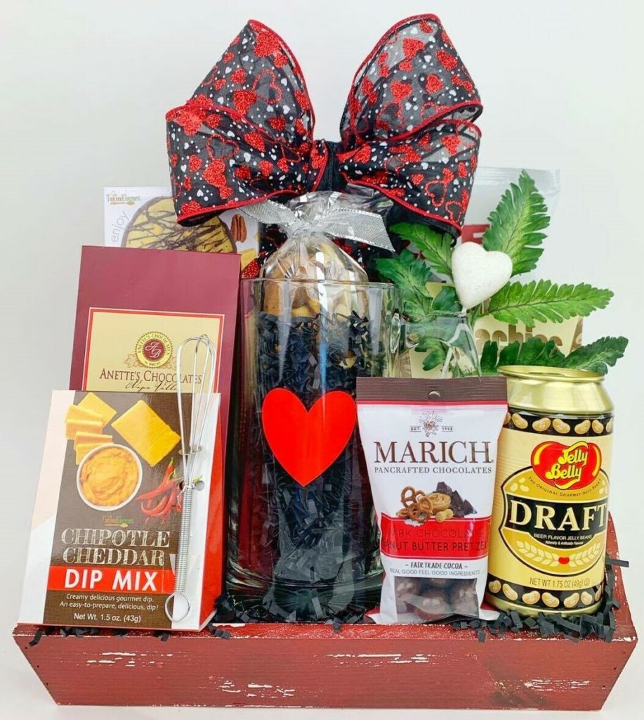  Valentines Day Gifts for Him, Gift Box Basket for Men Who Have  Everything, Boyfriend Husband Valentines Day Gifts for Dad, Unique Mens  Valentines Gift, Birthday Gifts Box Basket for Men 