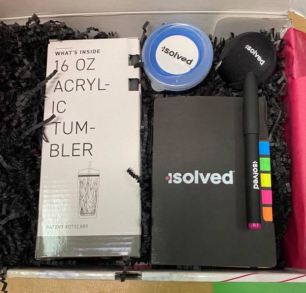 ISolved gift box items San Jose