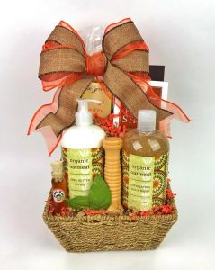 Organic gift basket