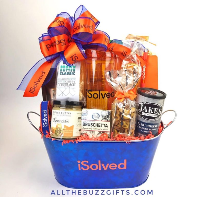 ISolved customized gift basket