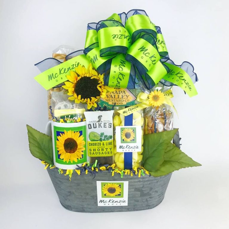 McKenzie customized gift basket