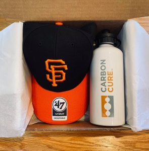 Personalized accessories cap and water bottle