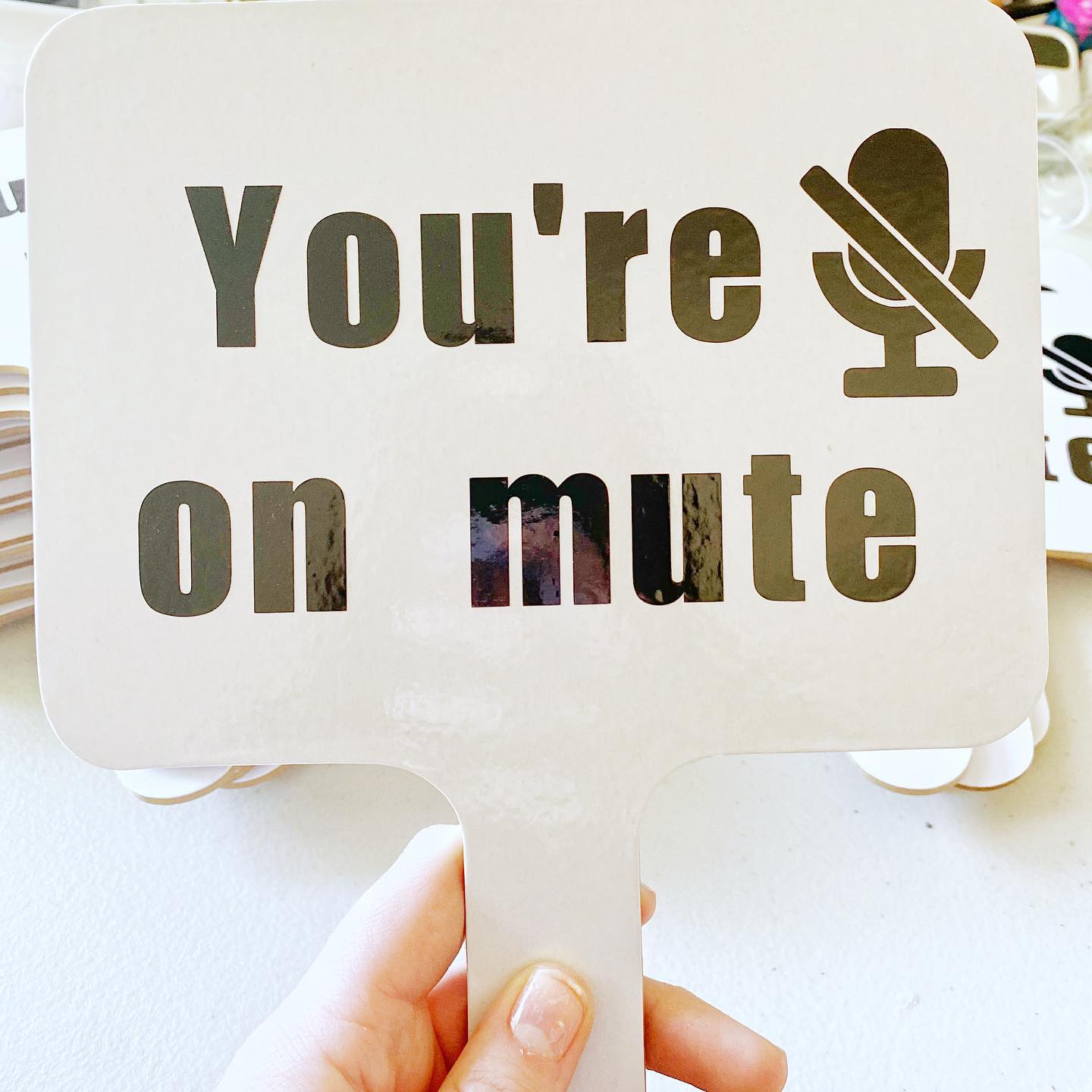 You Re On Mute Mug And Other Gifts All The Buzz