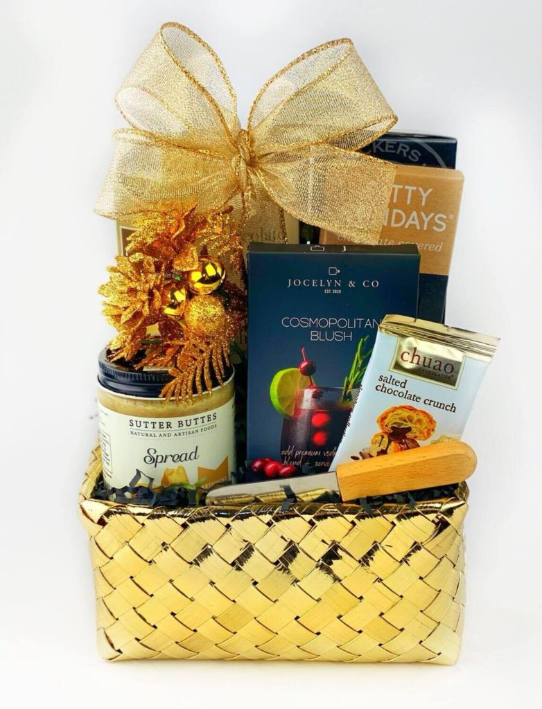 christmas gift basket for office